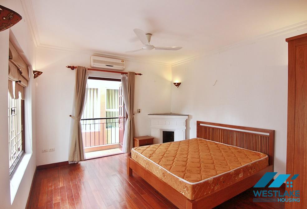Beautiful 4 bedroom house for rent in Dang Thai Mai, Tay Ho, Ha Noi