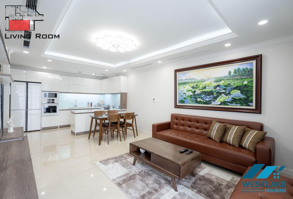 Cho thuê căn hộ 3 phòng ngủ đẹp tại D' Leroil Xuân Diệu, Tây Hồ
