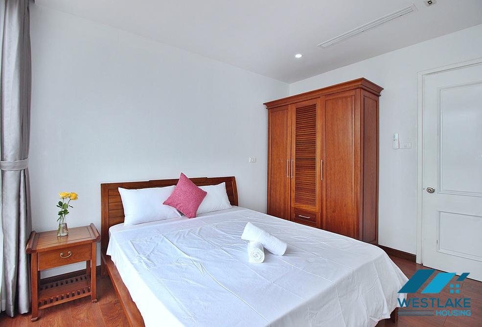 Lake view and bright 2 bedrooms apartment for rent in Xom Chua, Dang Thai Mai, Tay Ho