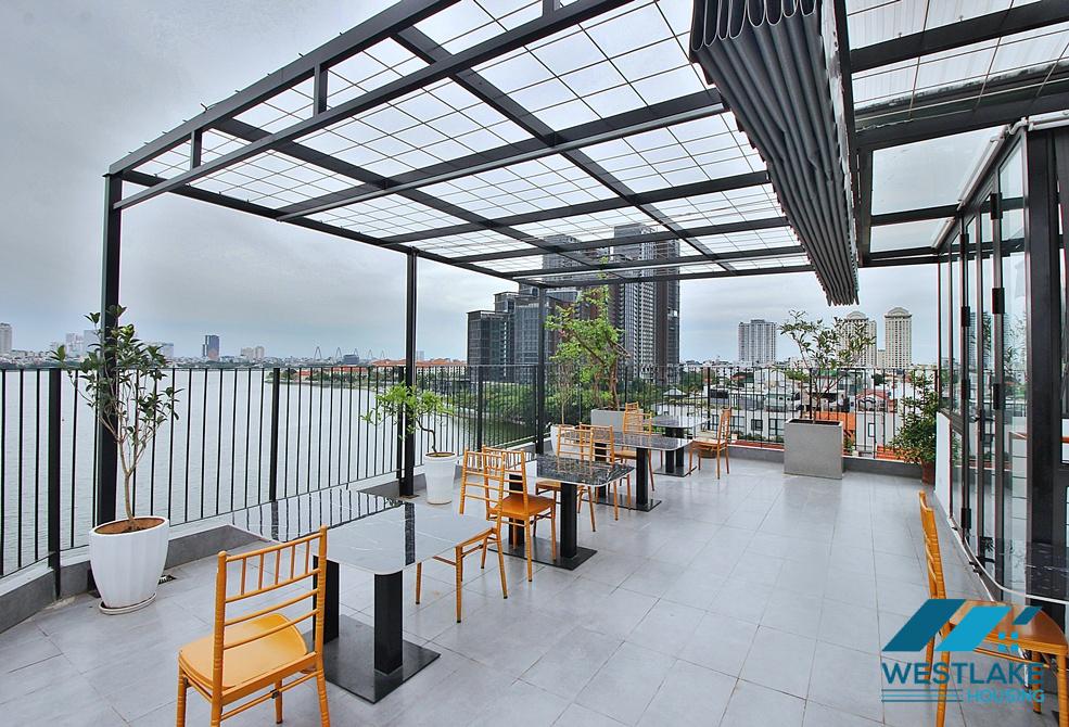 Lake view and bright 2 bedrooms apartment for rent in Xom Chua, Dang Thai Mai, Tay Ho