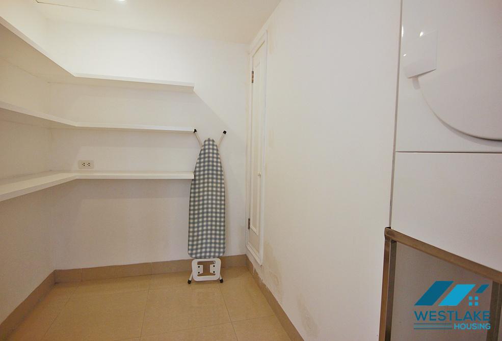Beautiful 4 bedrooms apartment for rent with amazing West Lake view in Tay Ho, Ha Noi