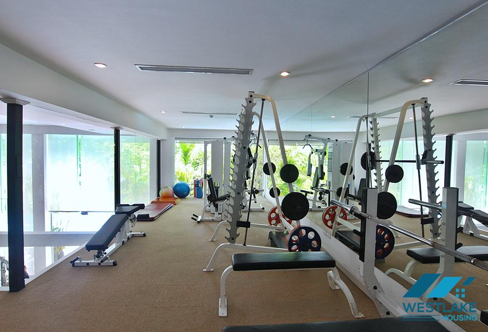 Beautiful 4 bedrooms apartment for rent with amazing West Lake view in Tay Ho, Ha Noi