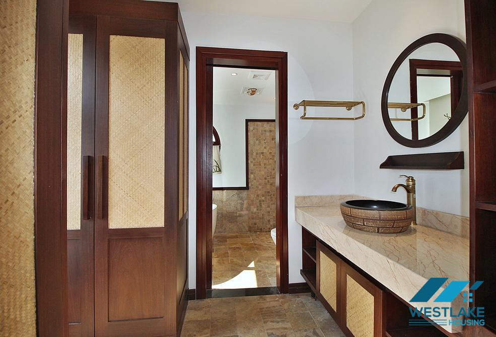 Lots of nature light 03 bedrooms apartment for rent in Tay Ho, Ha Noi