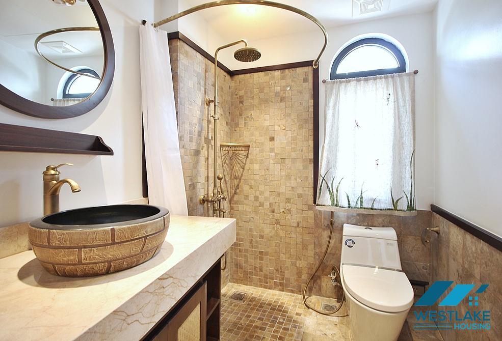 Lots of nature light 03 bedrooms apartment for rent in Tay Ho, Ha Noi
