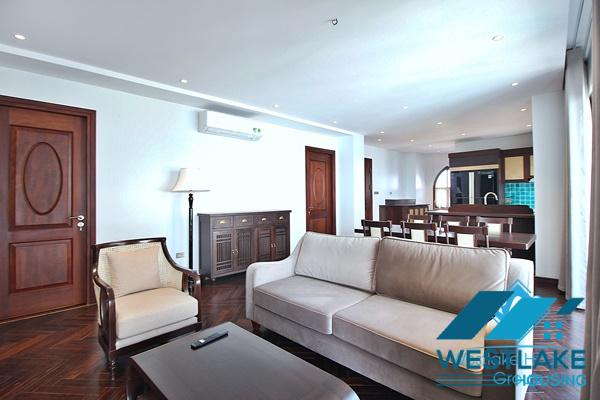 Lots of nature light 03 bedrooms apartment for rent in Tay Ho, Ha Noi