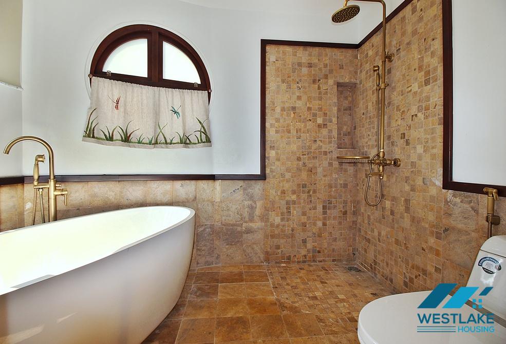 Lots of nature light 03 bedrooms apartment for rent in Tay Ho, Ha Noi