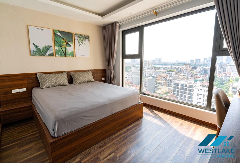 Cho thuê căn hộ 2 phòng ngủ hiện đại tại Xuân Diệu, Tây Hồ