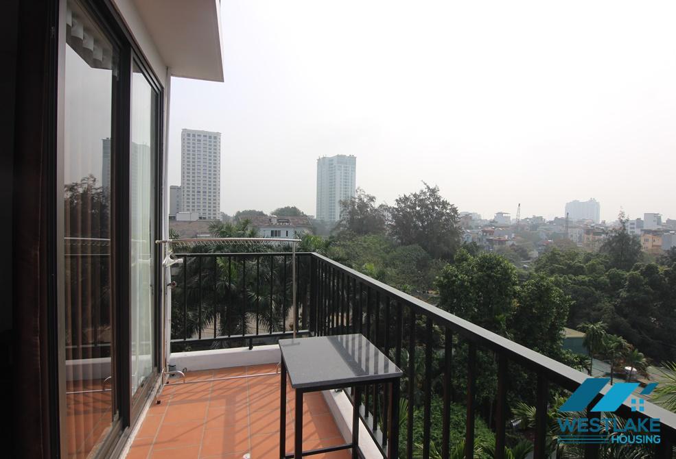 A brightly and spacious 1 bedroom apartment for rent in Dang Thai Mai, Tay Ho