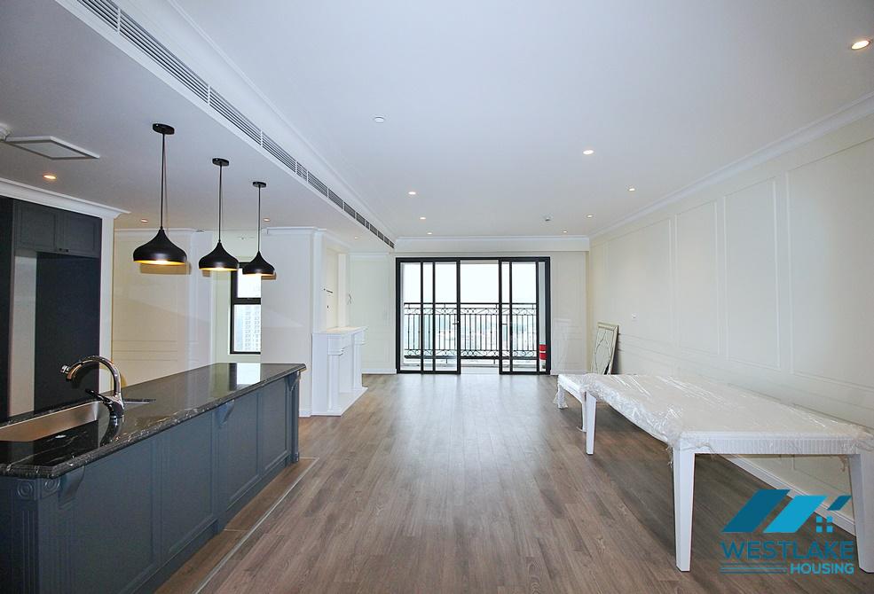 Brand new 3 beds apartment for rent in D'leroi Soleil building, Xuan Dieu, Tay Ho