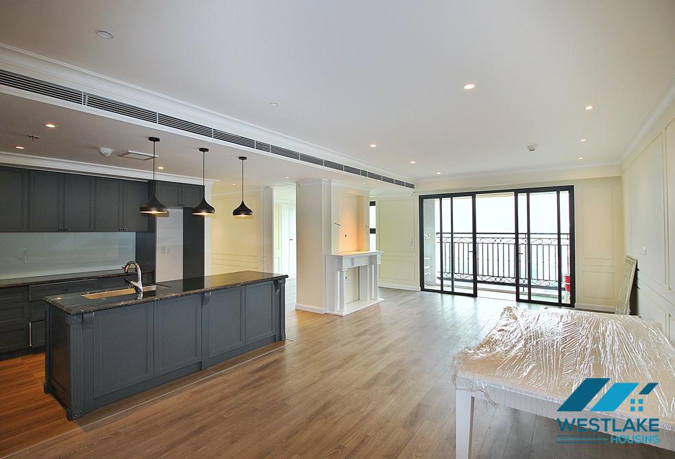 Brand new 3 beds apartment for rent in D'leroi Soleil building, Xuan Dieu, Tay Ho