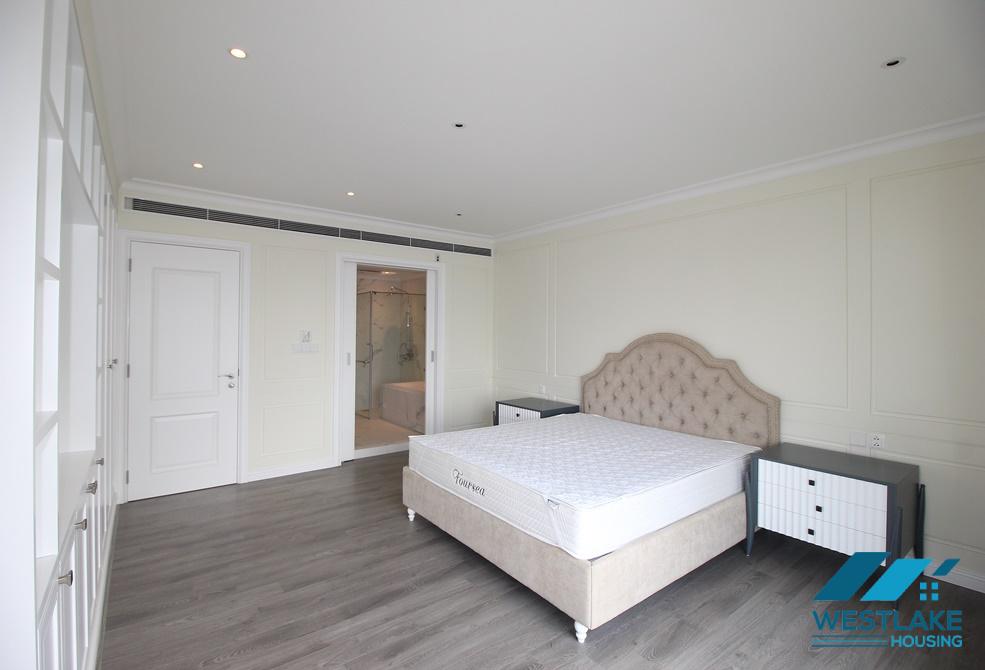 Brand new 3 beds apartment for rent in D'leroi Soleil building, Xuan Dieu, Tay Ho