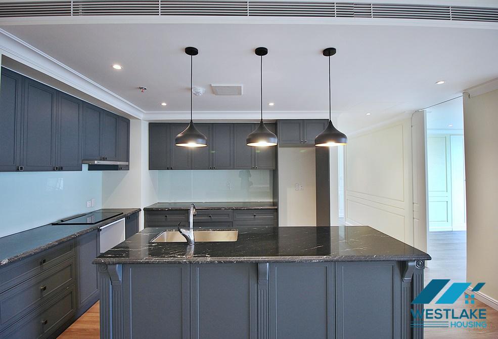 Brand new 3 beds apartment for rent in D'leroi Soleil building, Xuan Dieu, Tay Ho