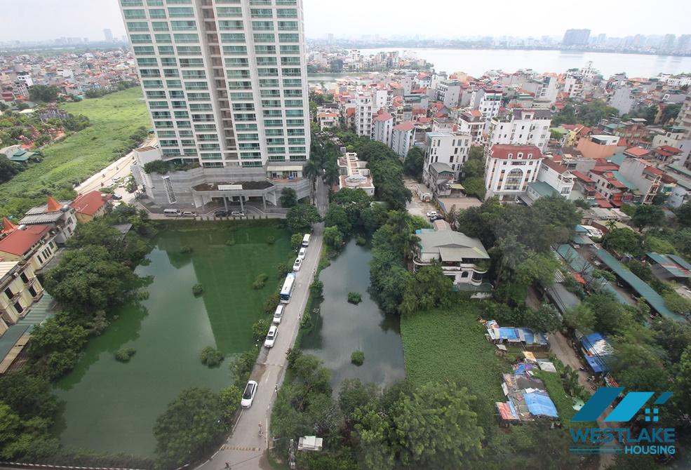 Brand new 3 beds apartment for rent in D'leroi Soleil building, Xuan Dieu, Tay Ho