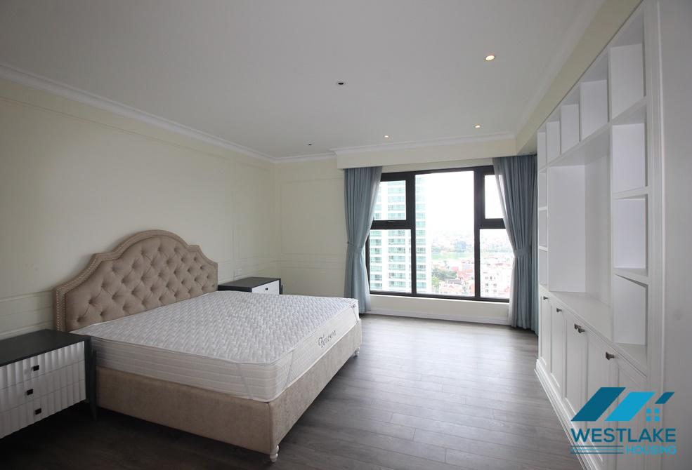 Brand new 3 beds apartment for rent in D'leroi Soleil building, Xuan Dieu, Tay Ho