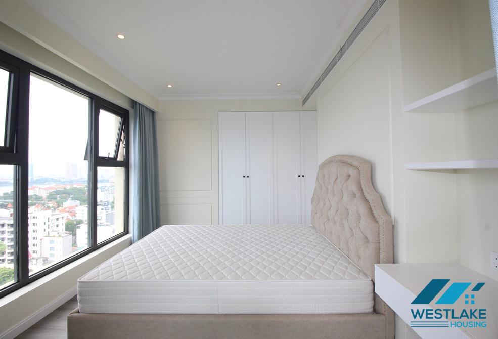 Brand new 3 beds apartment for rent in D'leroi Soleil building, Xuan Dieu, Tay Ho