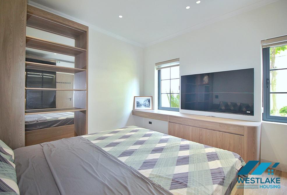 Green and modern house for rent in Tay Ho, Ha Noi