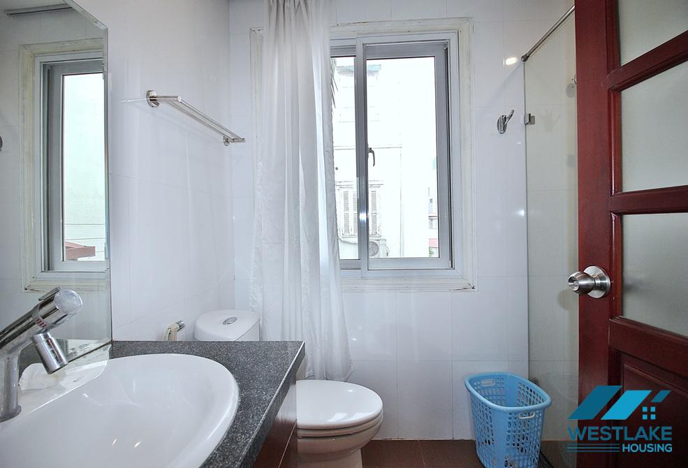 Spacious 02 bedrooms serviced apartment for rent in Tay Ho, Ha Noi