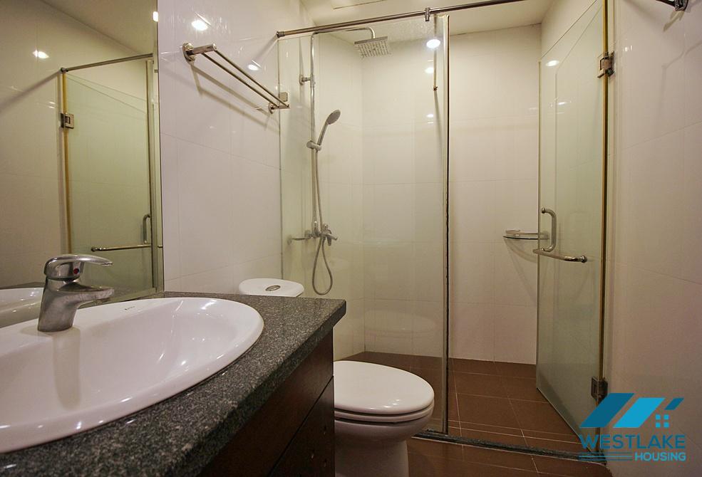 Serviced 02 bedroom apartment with back yard for rent on Xuan Dieu street, Tay Ho, Ha Noi