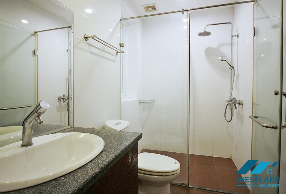 Serviced 02 bedroom apartment with back yard for rent on Xuan Dieu street, Tay Ho, Ha Noi