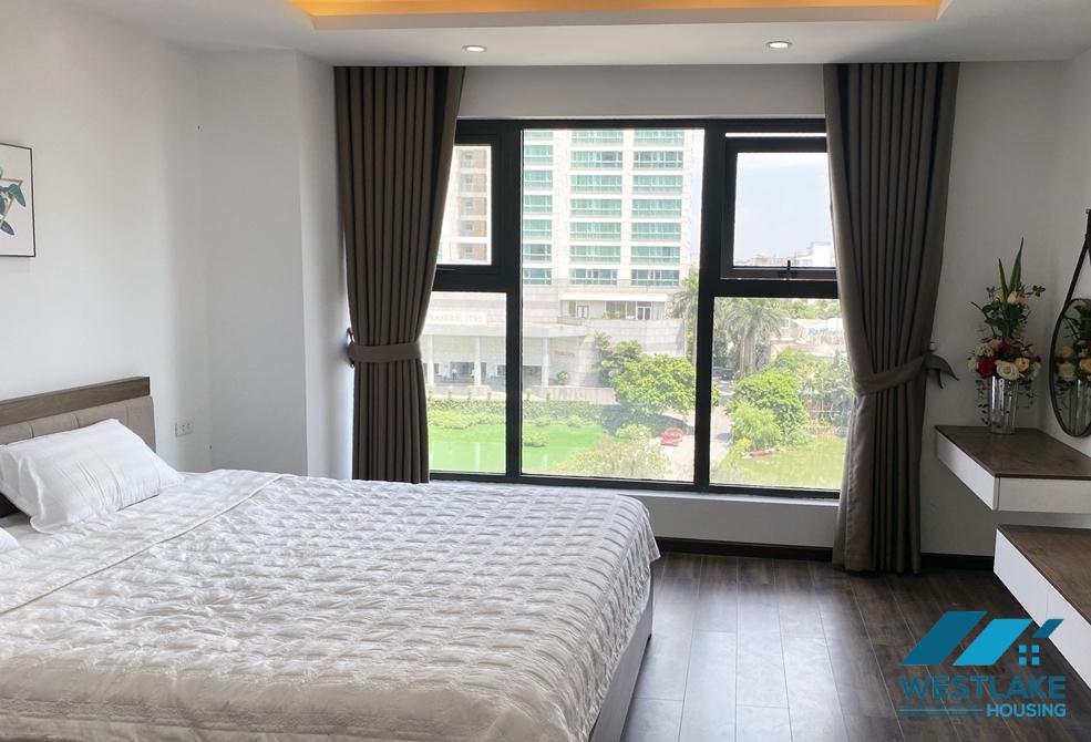 Morden and bright 2 bedrooms apartment for rent in No.59 Xuan Dieu st, Tay Ho