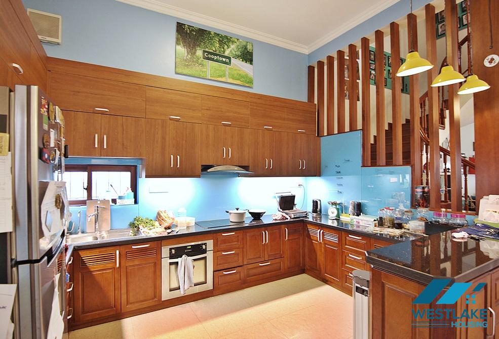 A spacious house with big yard for rent in Dang Thai Mai, Tay Ho