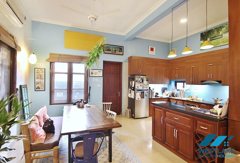 A spacious house with big yard for rent in Dang Thai Mai, Tay Ho