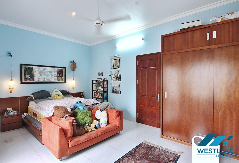 A spacious house with big yard for rent in Dang Thai Mai, Tay Ho