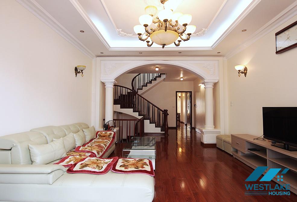 A beautiful and large house for rent in Dang Thai Mai, Tay Ho