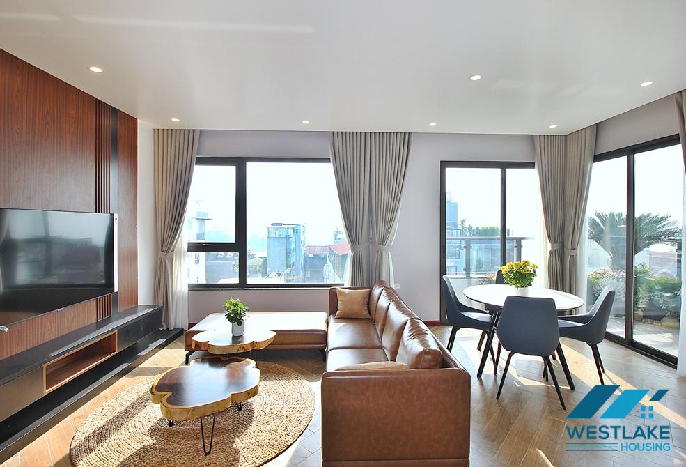A modern one bedroom for rent on Xuan Dieu street, Tay Ho, Ha Noi