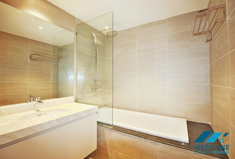 A morden and high floor 3 bedrooms apartment for rent in To Ngoc Van st, Tay Ho