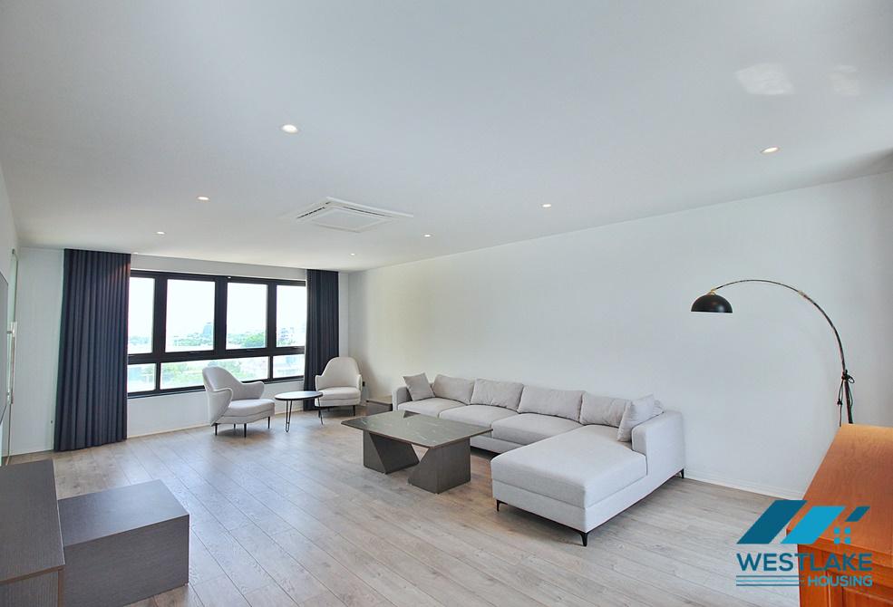 Giant terrace penhouse 4beds apartment for rent in To Ngoc Van st, Tay Ho