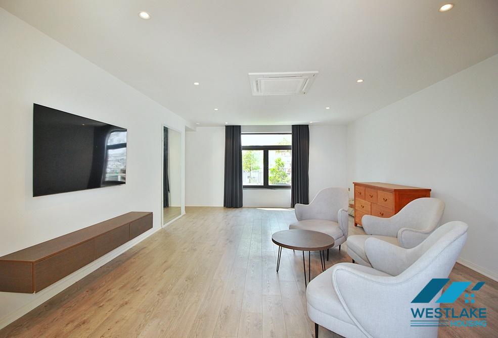 Giant terrace penhouse 4beds apartment for rent in To Ngoc Van st, Tay Ho