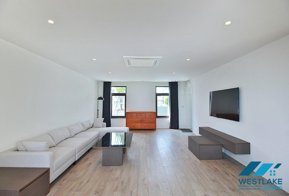 Giant terrace penhouse 4beds apartment for rent in To Ngoc Van st, Tay Ho