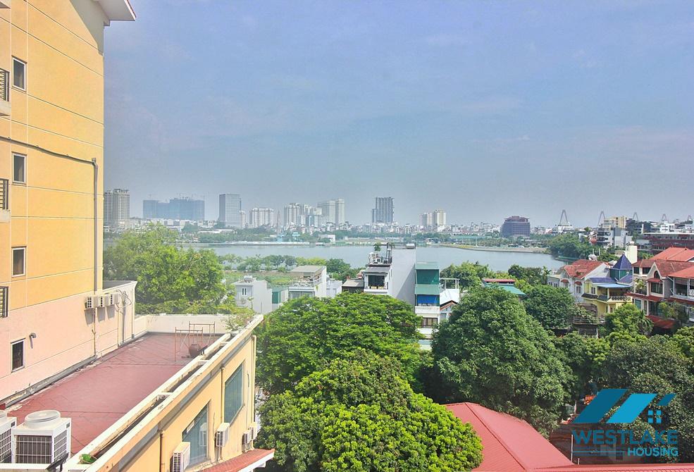 Giant terrace penhouse 4beds apartment for rent in To Ngoc Van st, Tay Ho