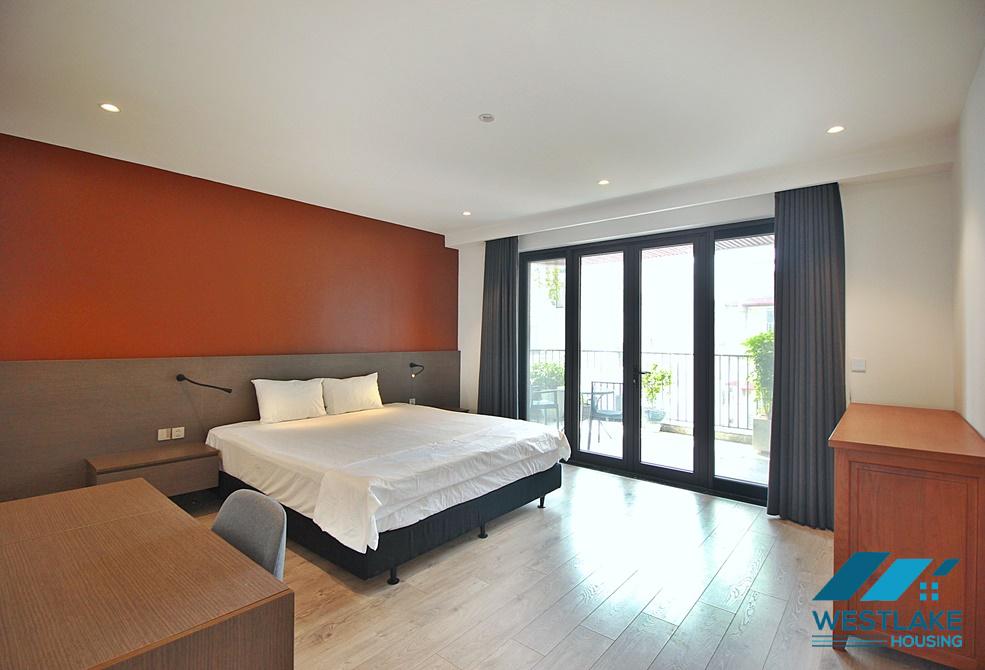 Giant terrace penhouse 4beds apartment for rent in To Ngoc Van st, Tay Ho