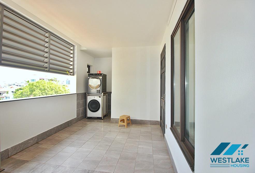 Giant terrace penhouse 4beds apartment for rent in To Ngoc Van st, Tay Ho