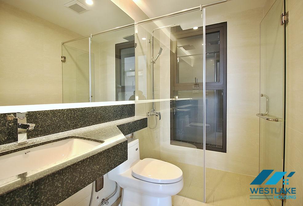 Bright 1 bedroom apartment for rent on Xuan Dieu street, Tay Ho, Ha Noi