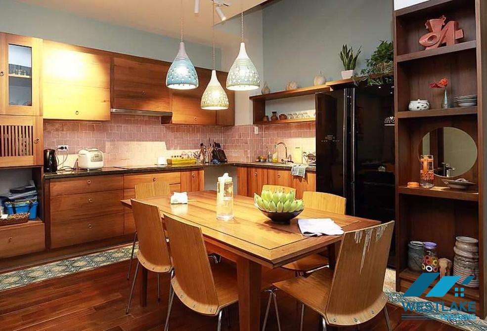 A cozy and lovely 3 bedroom house for rent in Dang Thai Mai, Tay Ho