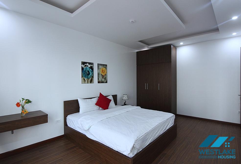 Spacious 1 bedroom apartment with big balcony for rent in Xuan Dieu, Tay Ho, Ha Noi