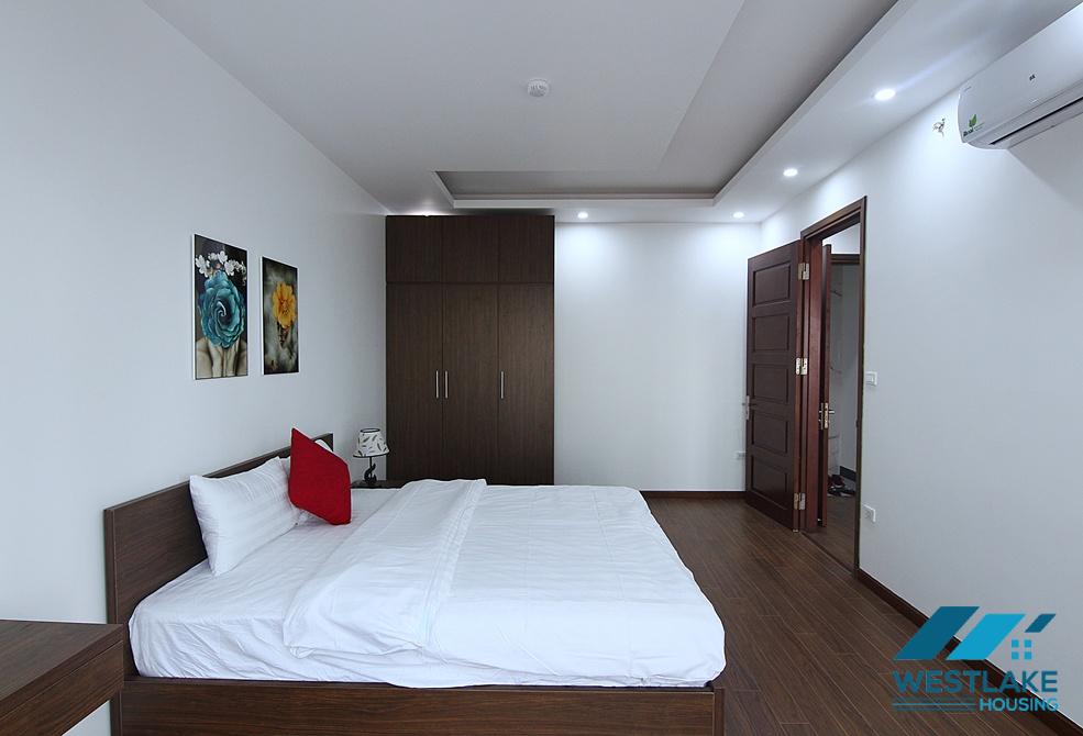 Spacious 1 bedroom apartment with big balcony for rent in Xuan Dieu, Tay Ho, Ha Noi