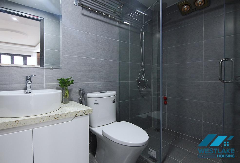 Spacious 1 bedroom apartment with big balcony for rent in Xuan Dieu, Tay Ho, Ha Noi