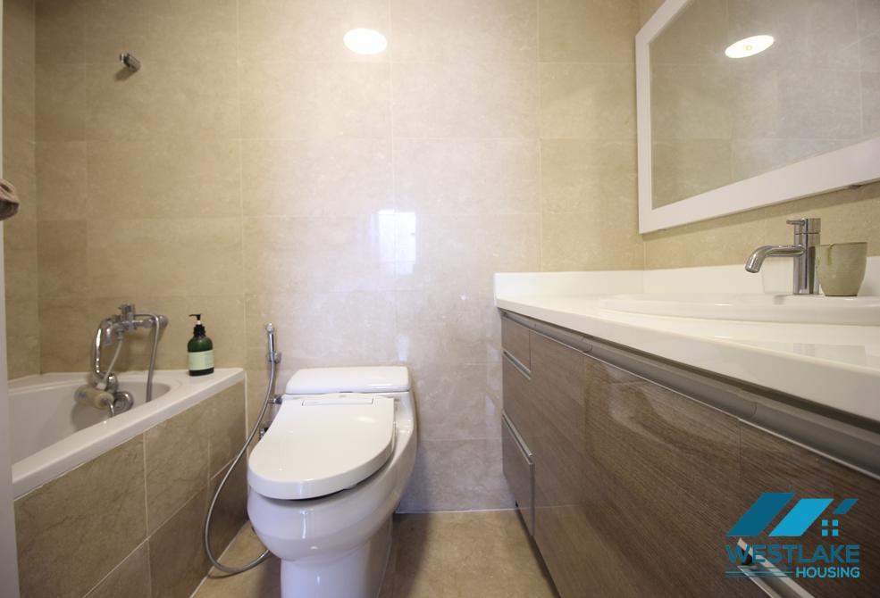 A new and good price 3 bedroom apartment for rent in Ciputra, Tay Ho, Ha Noi