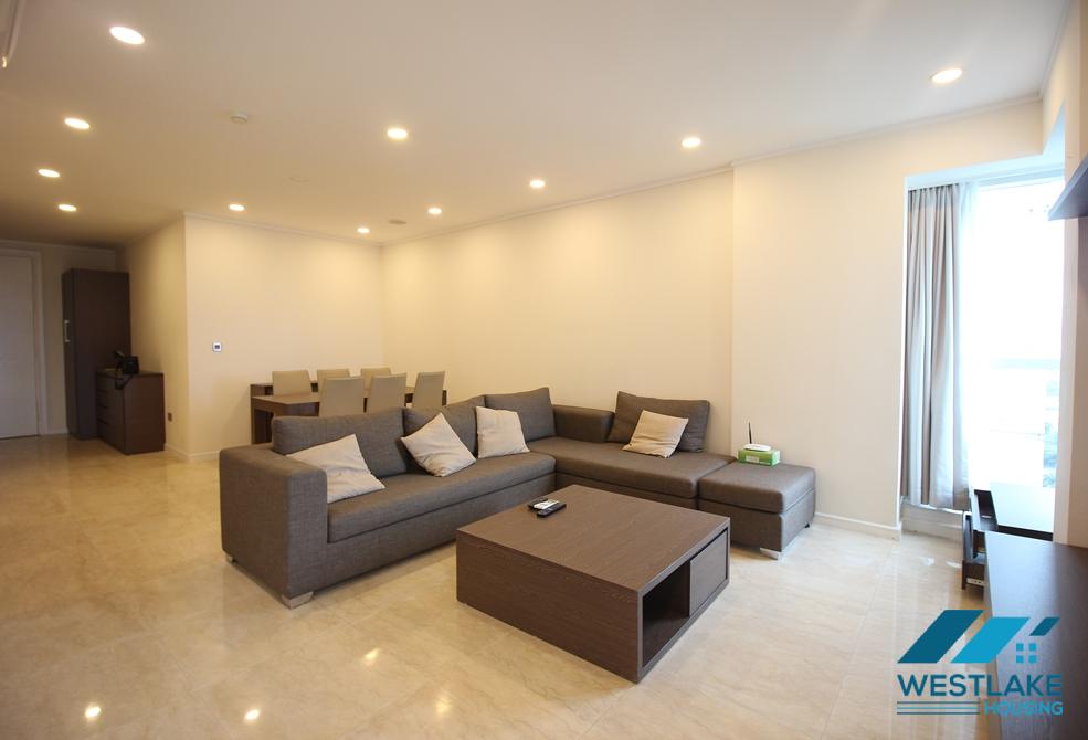 A new and good price 3 bedroom apartment for rent in Ciputra, Tay Ho, Ha Noi