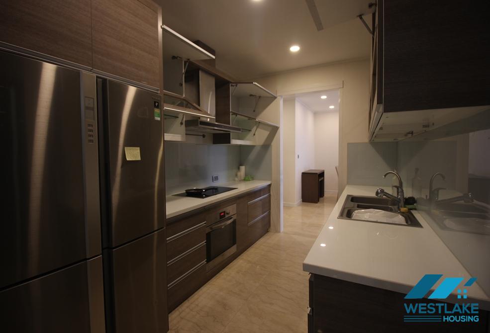 A new and good price 3 bedroom apartment for rent in Ciputra, Tay Ho, Ha Noi