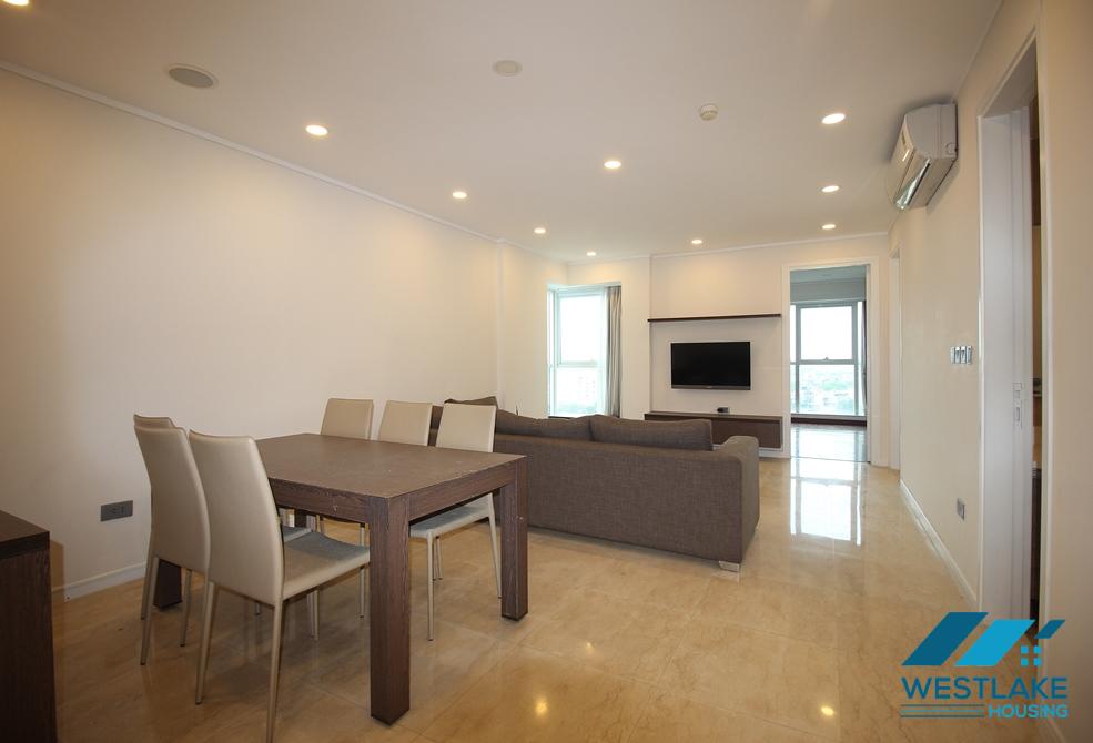A new and good price 3 bedroom apartment for rent in Ciputra, Tay Ho, Ha Noi