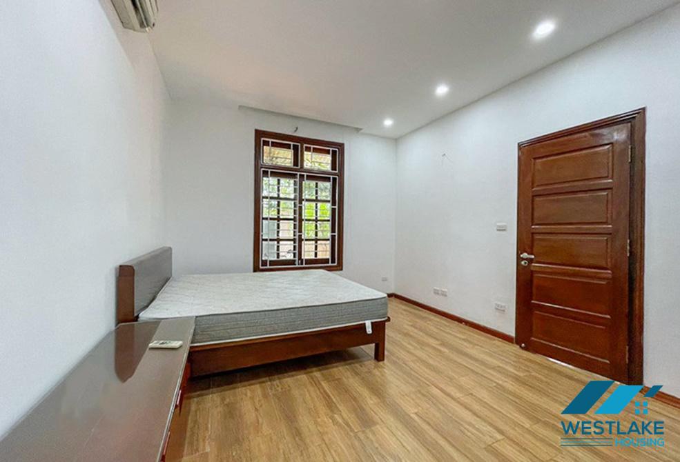 A furnished house with big yard for rent in Tay Ho, Ha Noi