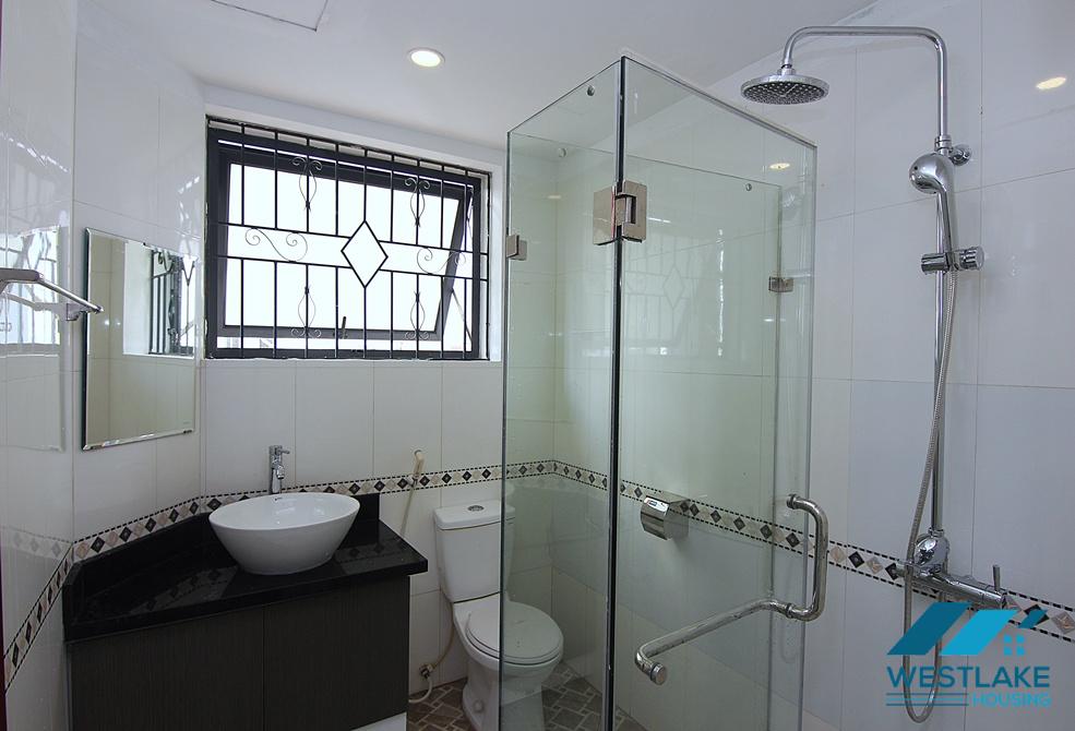 Lake view one bedroom apartment with huge balcony and lake view for rent in Tay Ho, Ha Noi