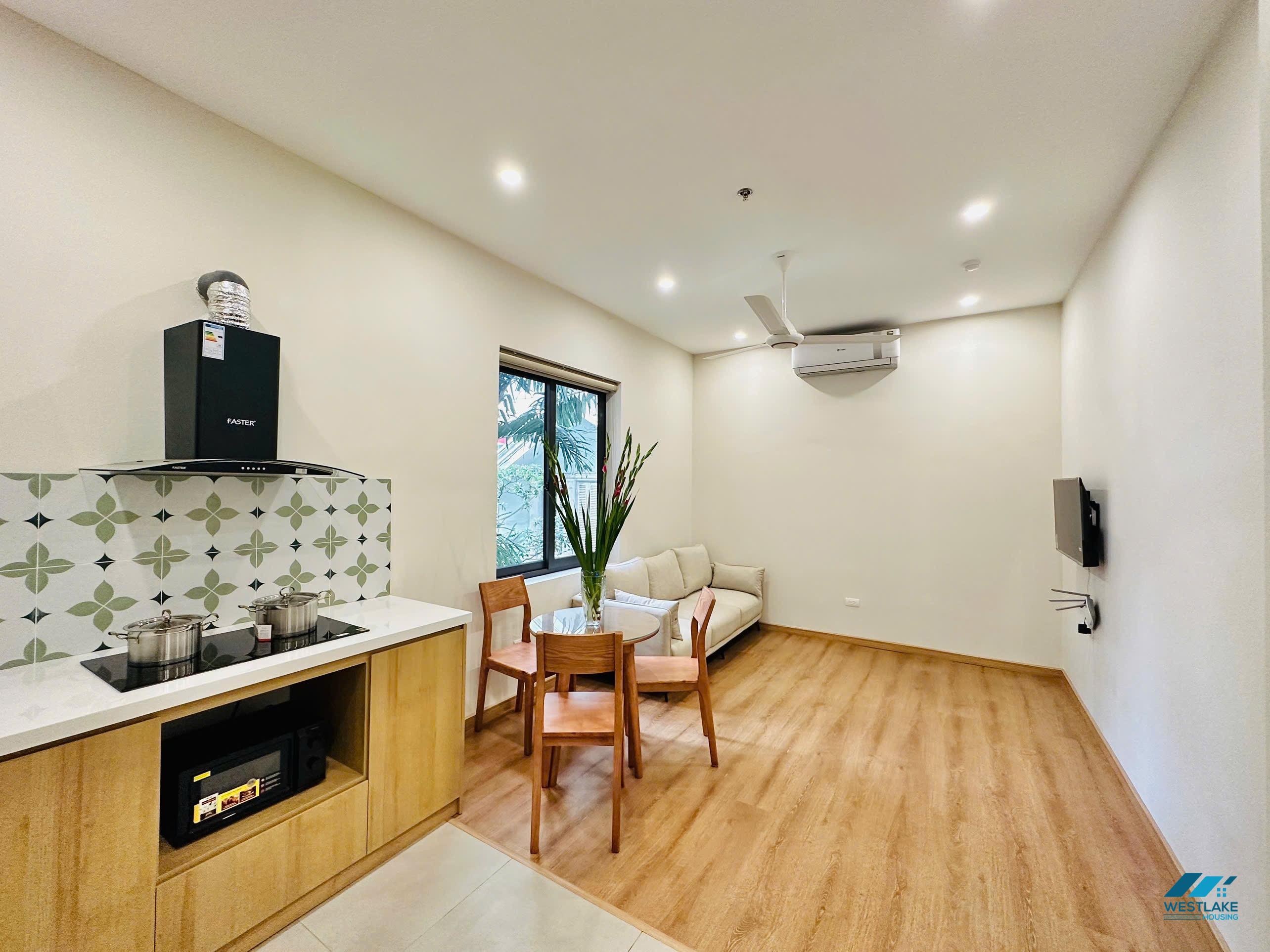 A cosy one bedroom apartment for rent in To Ngoc Van area, Tay Ho, Ha Noi
