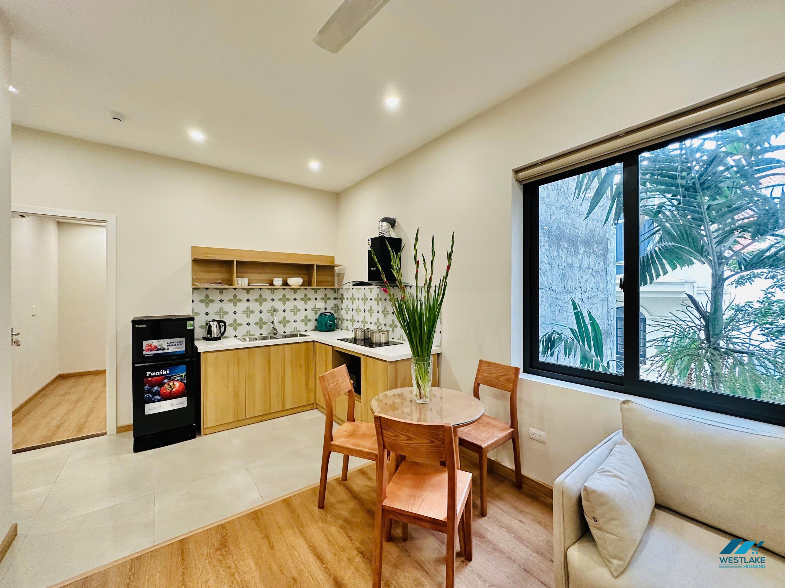 A cosy one bedroom apartment for rent in To Ngoc Van area, Tay Ho, Ha Noi