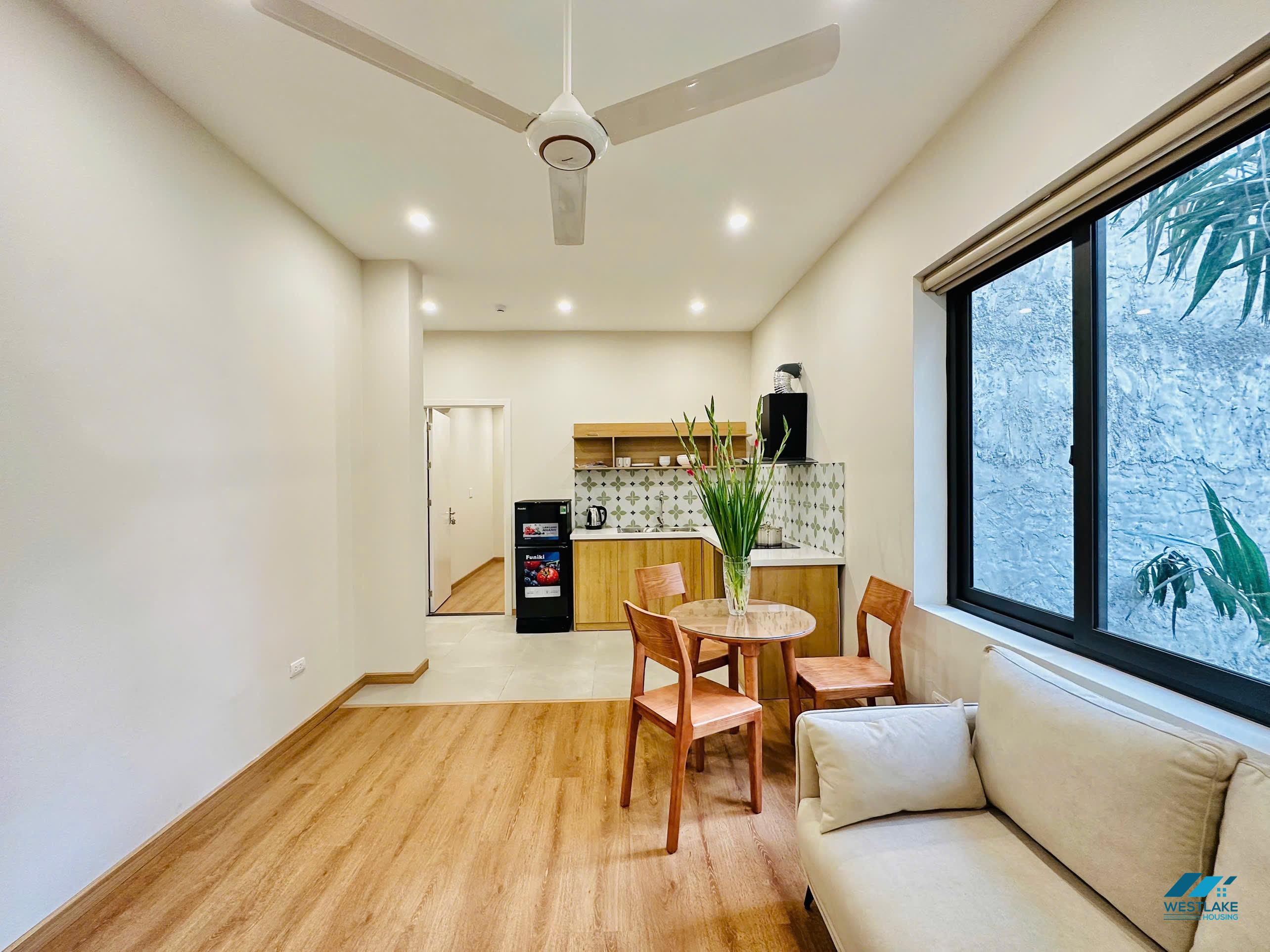 A cosy one bedroom apartment for rent in To Ngoc Van area, Tay Ho, Ha Noi